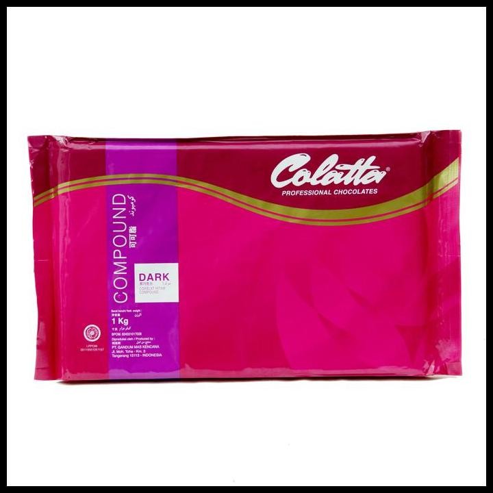 

Terlaris Cokelat Batang - Colatta Dark Chocolate Compound 1Kg Good Quality