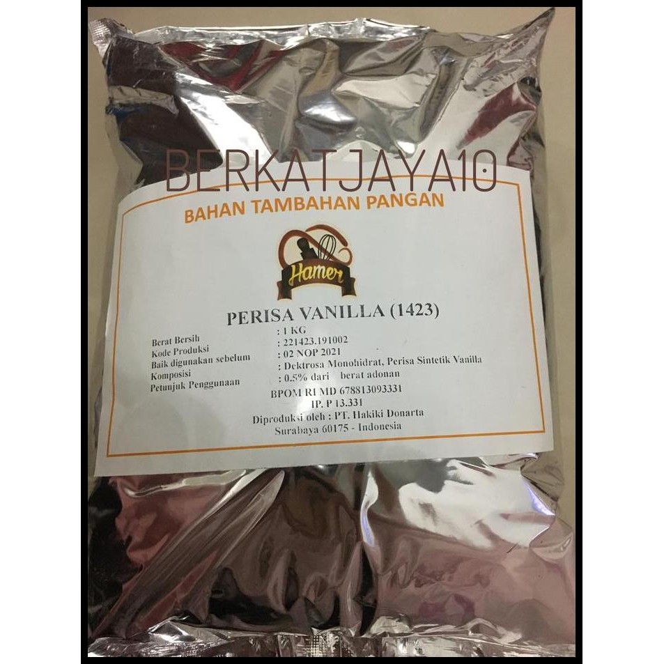 

Terlaris Hamer Vanilla Susu Perisa Vanila 1Kg Good Quality