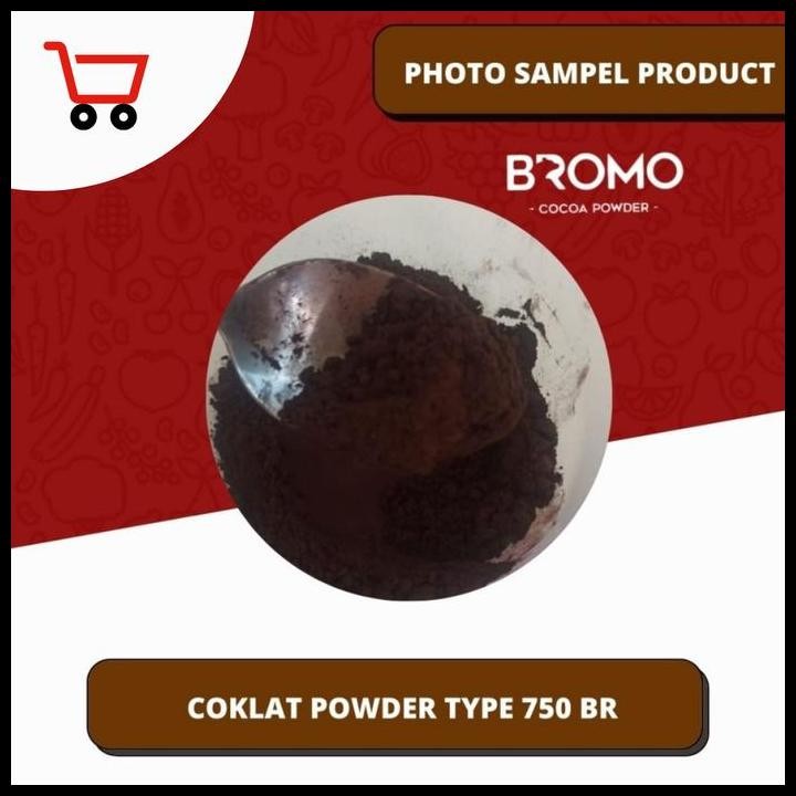 

Terlaris Bromo Kakao Powder Br 750| Semi-Dark Coklat 100% Asli Cocoa Good Quality