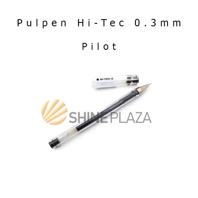 

Pulpen Pilot Hi-Tec-C 0.3mm - Bolpen Pena Gel HiTec HiTech 0,3 mm DiM
