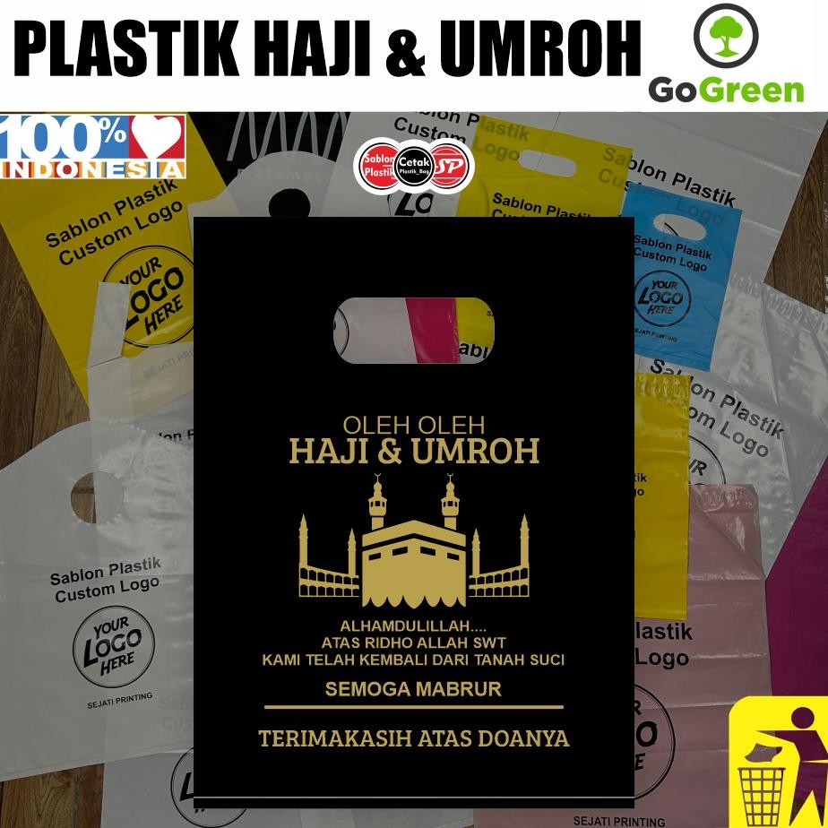

(Isi 50pcs) Plastik HD Plong uk 30cm x 40cm Souvernir Oleh Oleh Haji dan Umroh DiM