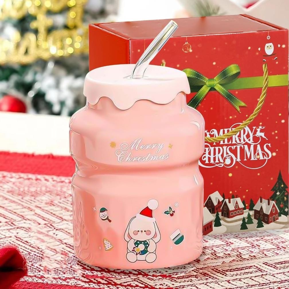 KLJ AVELINE Mug Kado Mug Couple  / Mug Gift Set / Gelas Couple Mug Gelas Couple Long Mug Gelas Coupl