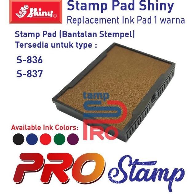 

Replacement Ink Pad Shiny / S-836 / S-837 / ORIGINAL DiM