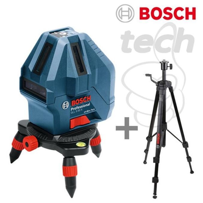 

Sale Laser Level Mini Bosch Gll 5-50 X Professional + Tripod 5/8