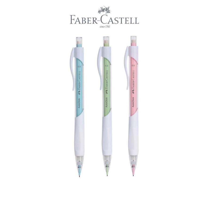

Faber-Castell Auto Click Pensil Mekanik / Mechanical Pencil - 0.5 Set ( include refill 0.5 mm ) DiM