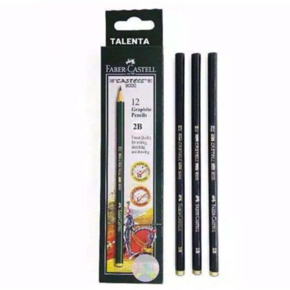 

Pensil 2B Faber castel Isi 12 Pcs DiM