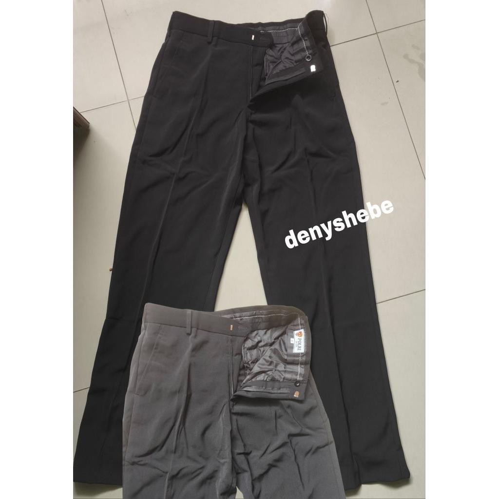 Celana Pdh Hitam Jatah 2024 Polri Kain Halus Terbaru Best Quality 100% Original