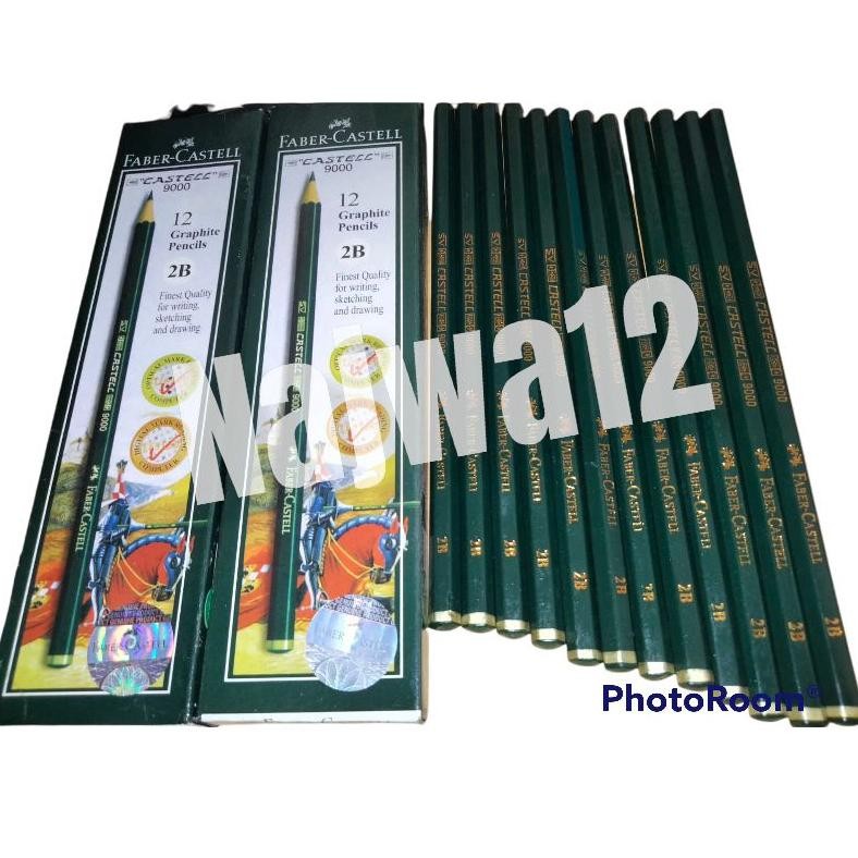 

PENSIL FABER-CASTELL 2B 12 PCS DiM