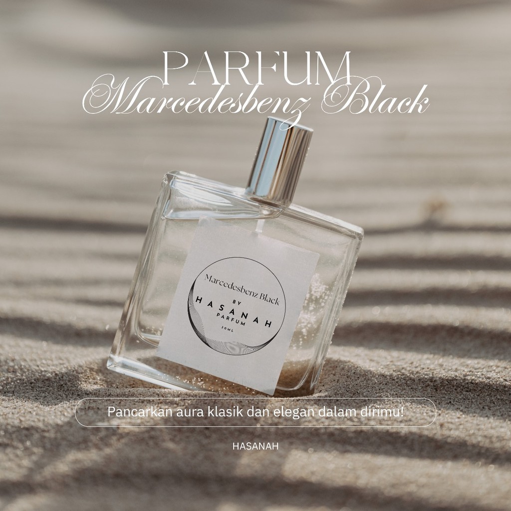 PARFUM REFILL MARCEDESB3NZ BLACK HIGH QUALITY SUPER PREMIUM ISI 30ML – BIBIT MURNI 25 ml ABSOLUTE 5 