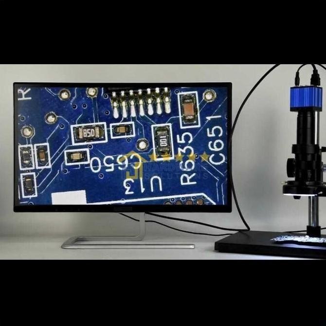 

Sale Kamera Mikroskop Industrial Digital 51Mp 1080P 150X Led Usb - Mic-213