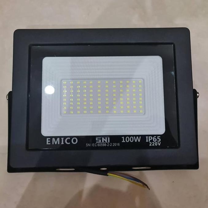 Lampu Sorot 100W Putih Emico/Lampu Tembak Led 100 Watt Ip65 Emico