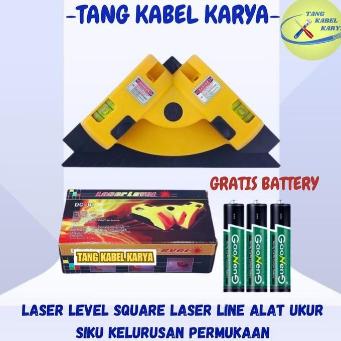 

Sale Laser Level Square Laser Line Alat Ukur Siku Kelurusan Permukaan