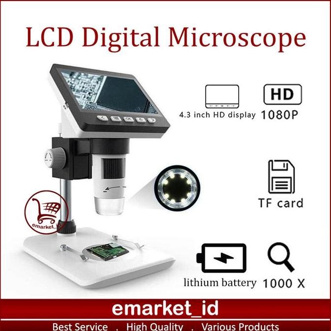 

Sale Lcd Display Mikroskop Digital Penjepit / Microscope Monitor Metal