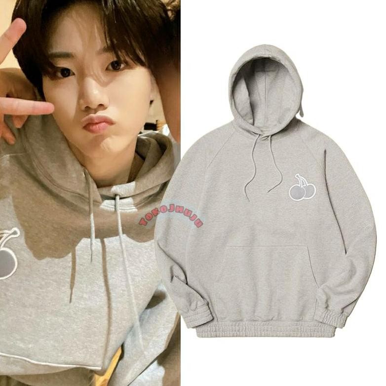 Jaket Hoodie Jumper Treasure Junkyu Double Line Art Logo