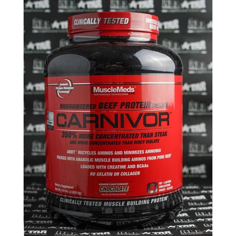 Musclemeds Carnivor 4.6 Lbs Whey Protein Isolate Beef