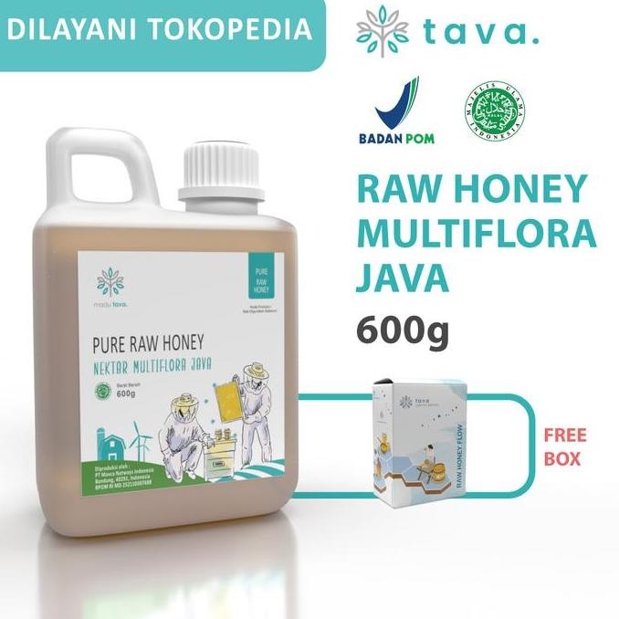 

NEW Madu Murni Asli Tava 600gr Nektar Multiflora Java 100% Pure Raw Honey READY