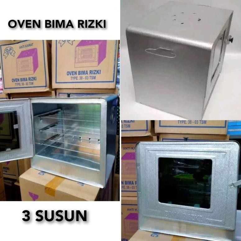 OVEN KOMPOR TANGKRING OVEN KUE BIMA 3 SUSUN