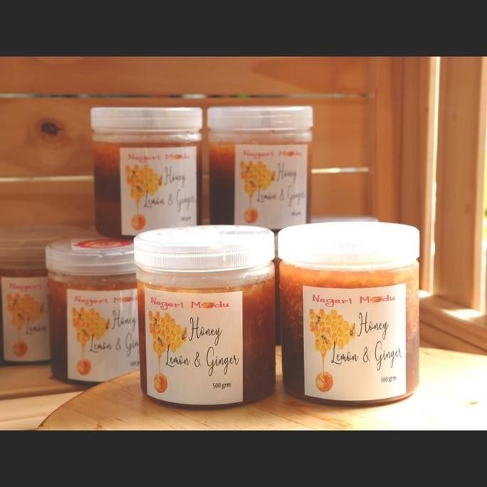 

NEW Honey Lemon Ginger madu jahe lemon bagus buat kesehatan READY