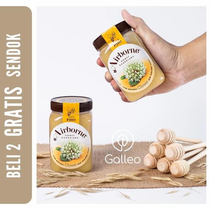 

NEW CLOVER HONEY AIRBORNE 500 gr READY