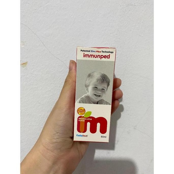 Immunped Singapore Imunped kids syrup 60ml multivitamin Vitamin C & Zinc