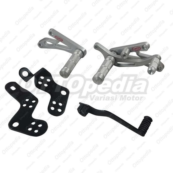 :::::::] Footstep Depan - Underbone Combiz Jupiter Z New - Z1 Silver