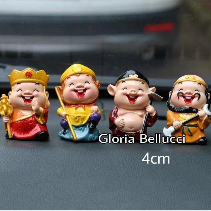 PATUNG SUN GO KONG MINIATUR KERA SAKTI PAJANGAN DASHBOARD MOBIL