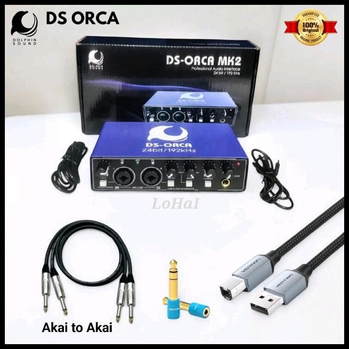 Terlaris Soundcard Dolphin DS-ORCA MK2 / MK3Audio Interface DS ORCA MK2 DD ORCA MK3  Original Best S