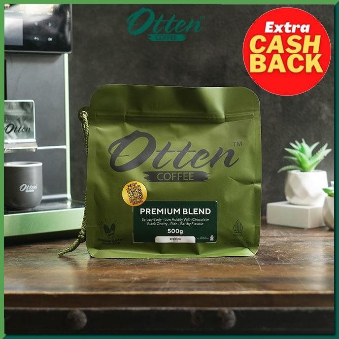 

Premium Arabica - Kopi House Blend 500Gr - Commercial Blend - Biji / Bubuk Kopi Otten Coffee