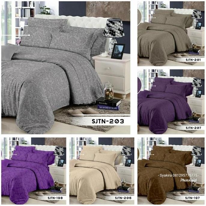 Bedcover Set Sprei 200x200x40 King Koil Emboss