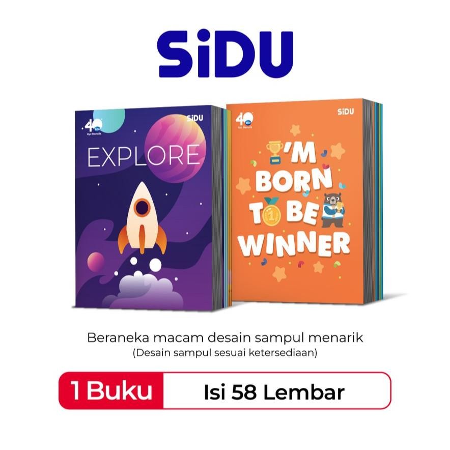 

Buku Tulis SIDU Sinar Dunia 58 Lembar 1 Pak Isi 10 - Buku Sekolah Skola