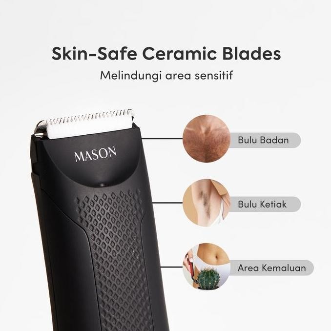 The Mason Trimmer (Alat Cukur Bulu Kemaluan/Area Sensitif)