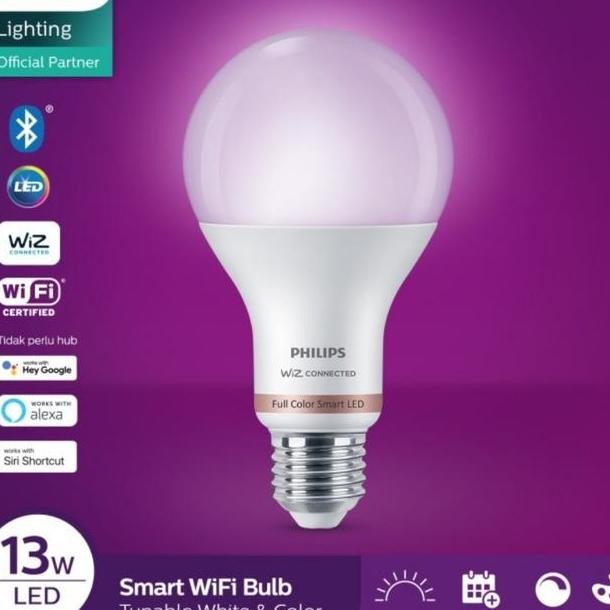 Smart Lamp Phillips 13 Watt Lampu Led Smart Wifi