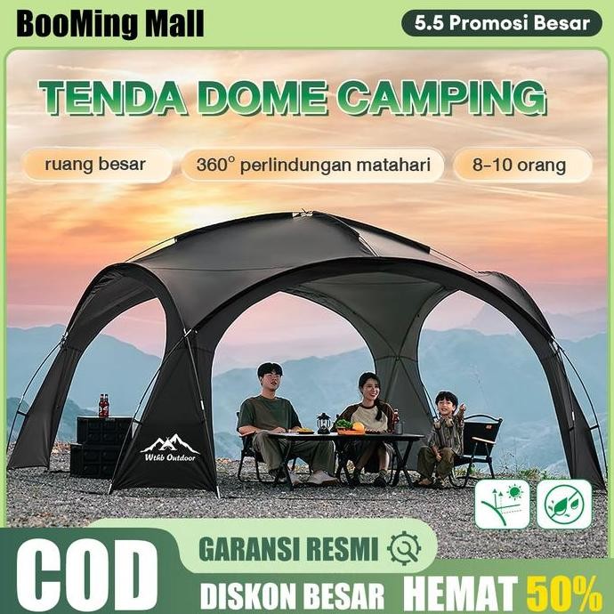 Bm Tenda Dome Camping Dome Tenda Otomatis Tenda Kanopi Besar Outdoor Tenda Piknik Tenda Tahan Hujan 