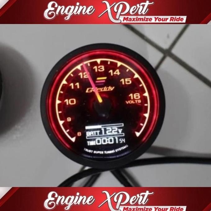 INDIKATOR GREDDY GAUGES WATER TEMP ORIGINAL DAN TERPERCAYA