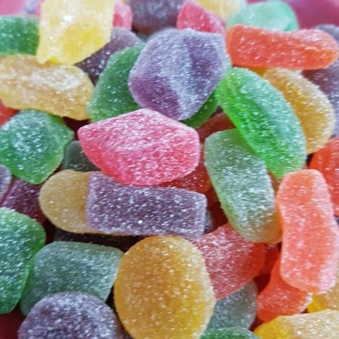 

Permen Buah Buahan Permen Jelly Malaysia 500 Gr Waisun Mixed Pastilles