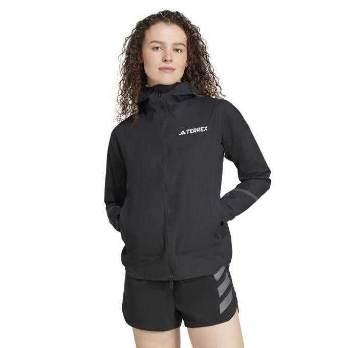 Jacket Outdoor Original Adidas Terrex Lightweight Waterproof Running Hiking Camping Women