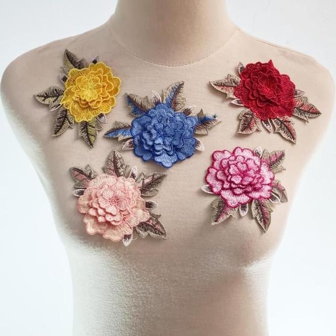

Ready oke] patch flower 3d