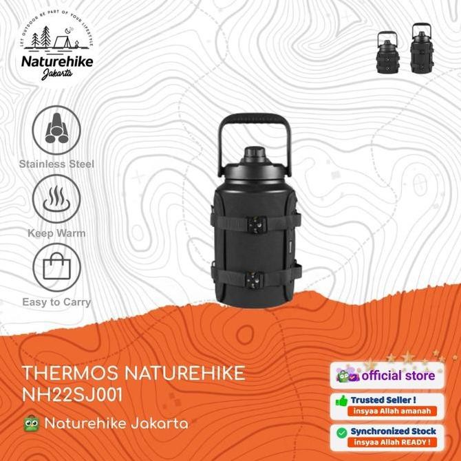 Thermos / Botol Minum / Tumbler Stainless Camping Naturehike Nh22Sj001
