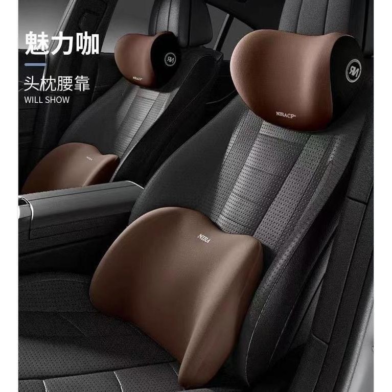 Sandaran Leher Mobil Bantal Penyangga Leher Dan Punggung Memory Foam