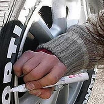 

Spidol Ban Mobil Motor TOYO Karet Car Tyre Paint Marker Toyo Permanent