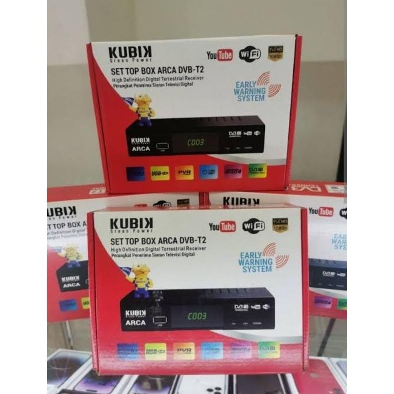 Bisa Cod Tv Box Stb Dvb Kubik / Cbm / Freebox Super Hd Receiver Digital Tanpa Antena Gambar Jernih -