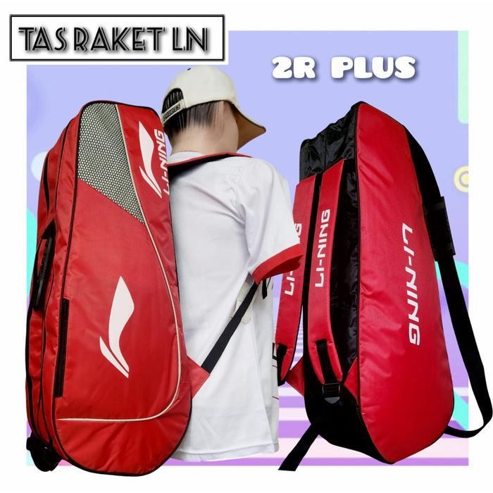 Tas Raket Ransel 2R Plus Badminton Bulutangkis Lining