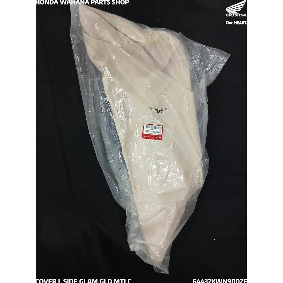 COVER L SIDE GLAM GLD MTLC PCX 125 CBU 2010 64432KWN900ZE murah