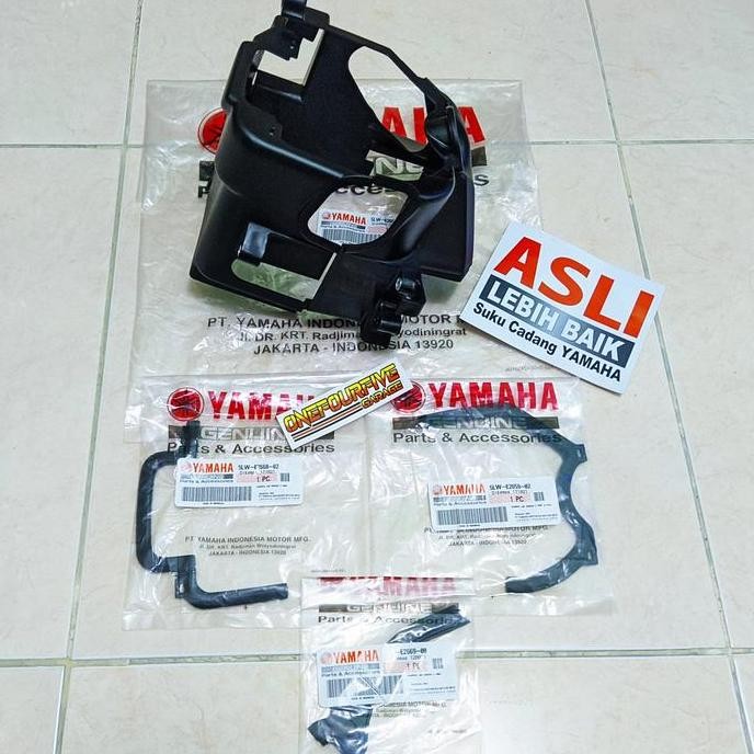 cover mesin+karet cover blok mesin mio smile/sporty, mio soul fino ori murah