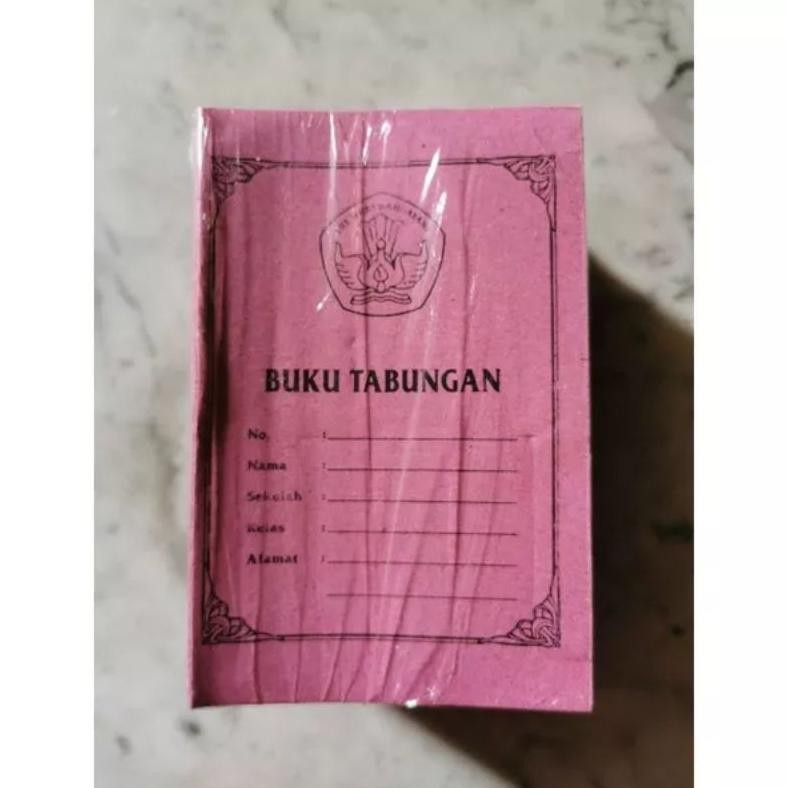 

1Pak Isi 100 Buku Tabungan / Buku Tabungan / Buku Kas / Tabungan / Tabungan Pkk / Tabungan Siswa / Buku Tabungan
