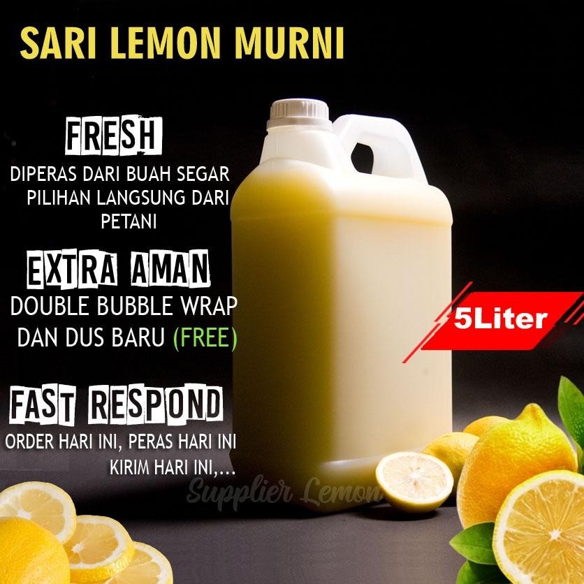 

Sari Lemon Murni Untuk Diet 5Liter Grosiran Termurah Best Quality 100% Original