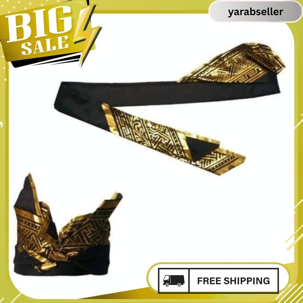 Udeng Bali Prada_Udeng Bali Belum Jadi_Udeng Bali Motif Kotak Termurah