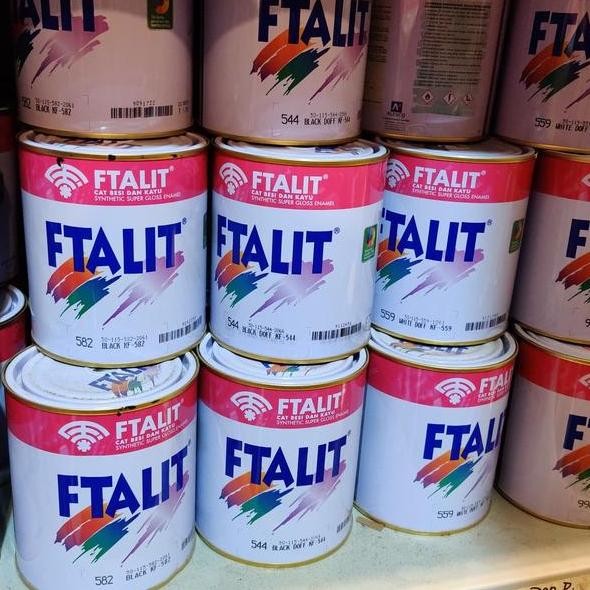Ftalit Cat Besi Cat Minyak Cat Kayu 1Kg Ftalit