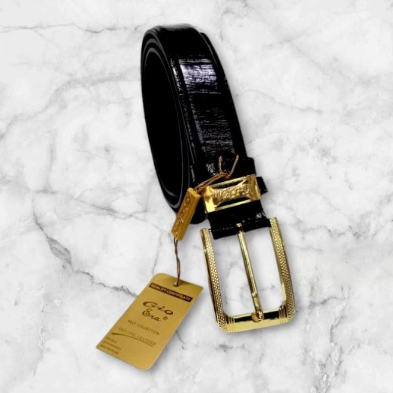 Diskon Ikat Pinggang Pria Gio Original Kulit Ikat Pinggang Kulit Premium Ikat Pinggang Pria Classic 