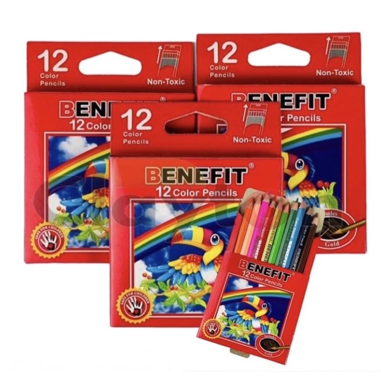 

Berkualitas Pensil Warna Pendek Vanco Murah 12 Warna Benefit Promo